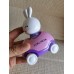 LOKLNEYK Adventures Little Buggy Vehicle Preschool Toy for Ages 3 and Up (Rabbit in Helicopter)
